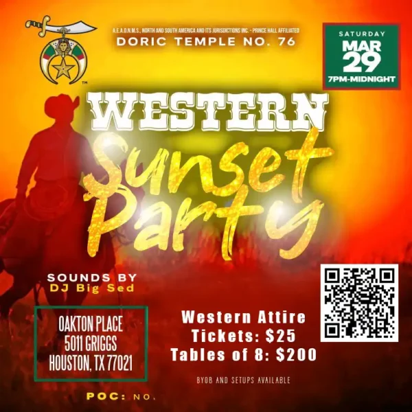 Western Sunset Party 2025